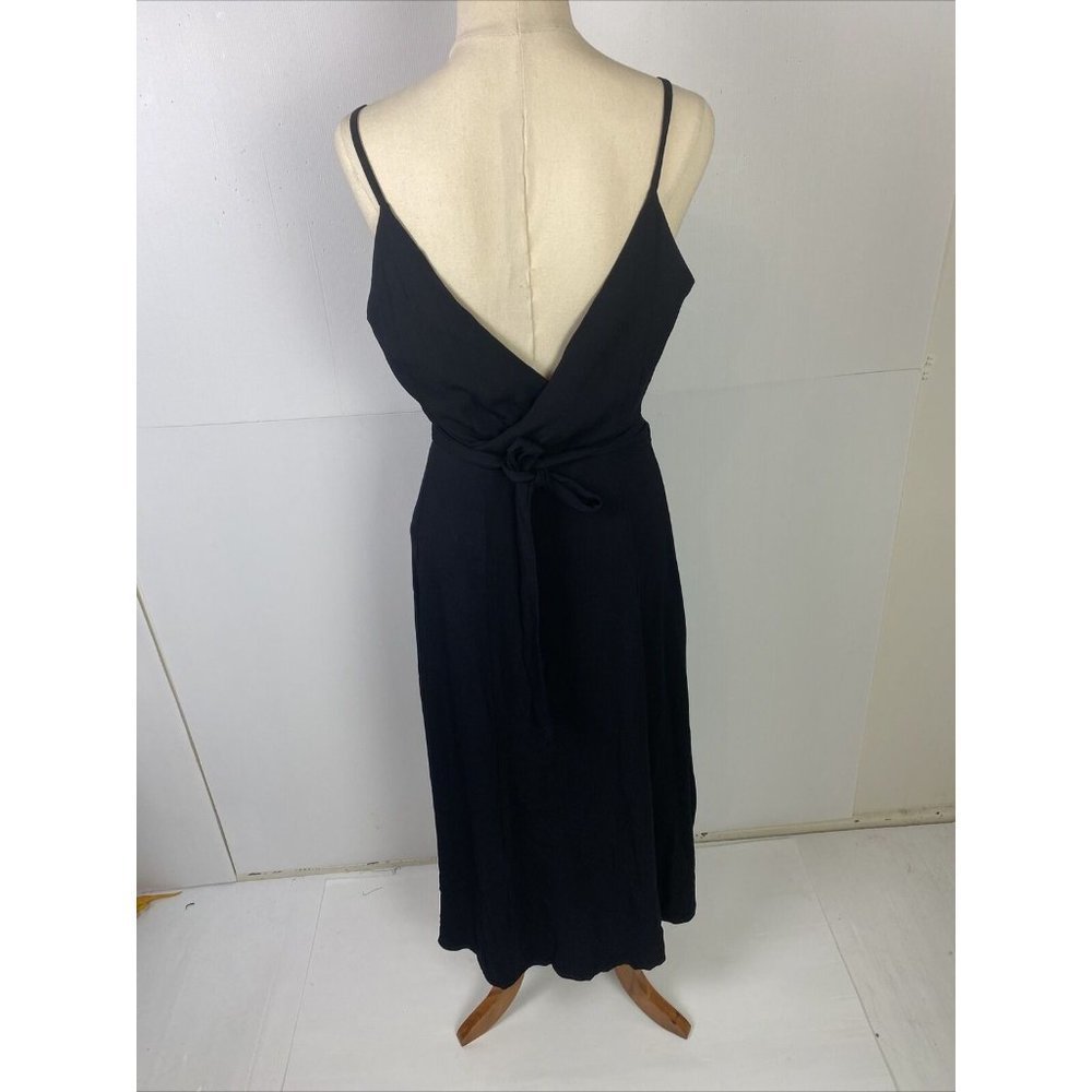BNWT Kookaï HUNTINGTON WRAP DRESS BLACK Colour Size 34 AU 10 - Picture 6 of 10